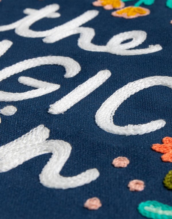 The Magic Is In Me Embroidered Canvas Banner, 6 of 7