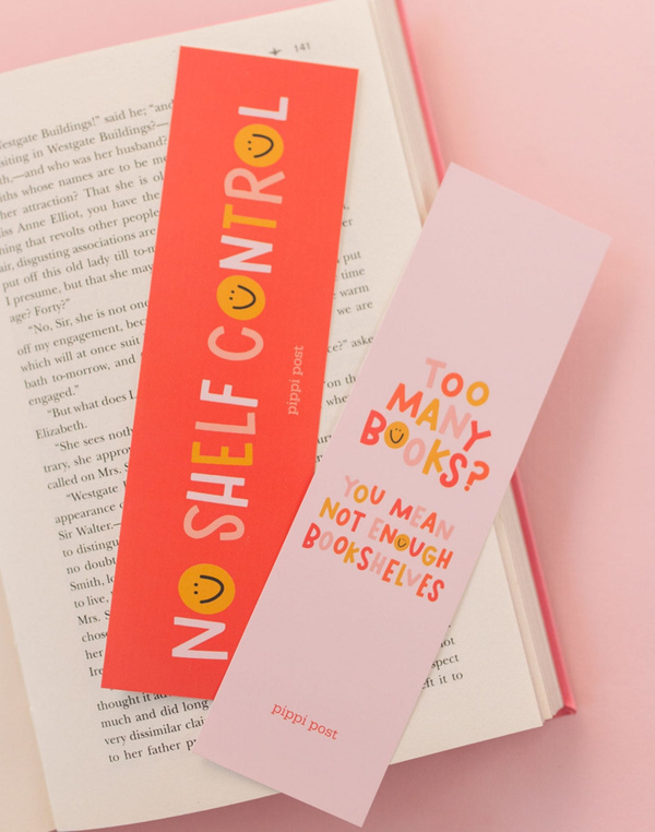 Too Many Books Bookmark Set, 1 of 5