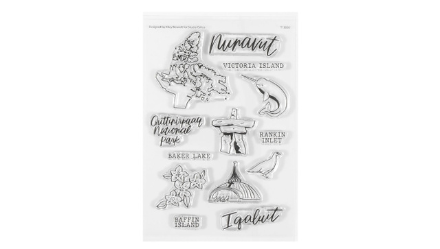Stamp Set : 4×6 Nunavut by Kiley Bennett, 1 of 1