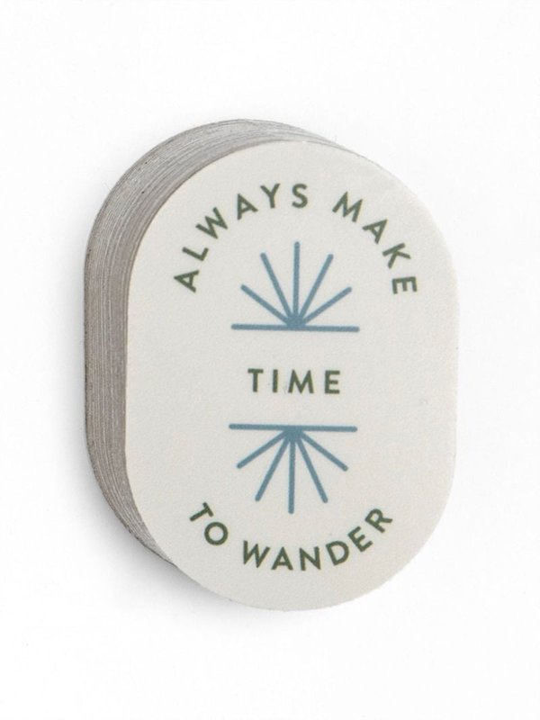 Always Make Time To Wander Decal Sticker, 1 of 1