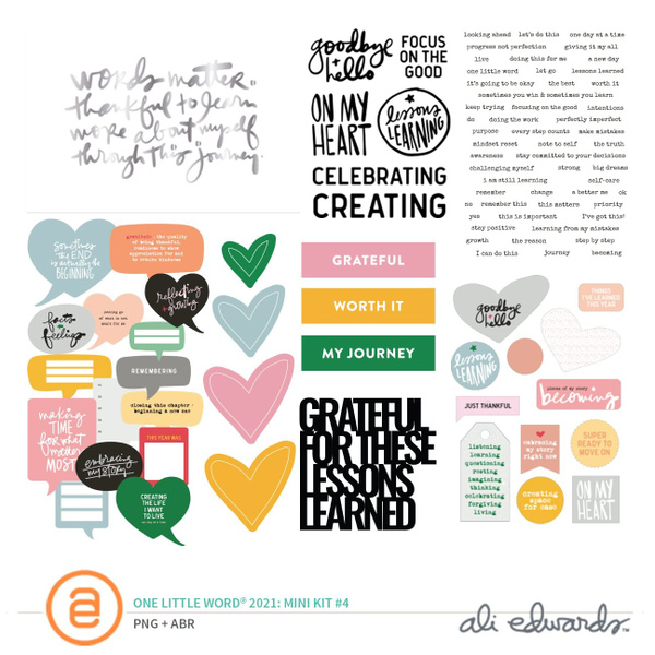 One Little Word® 2021 Digital Mini Kit #4, 1 of 1