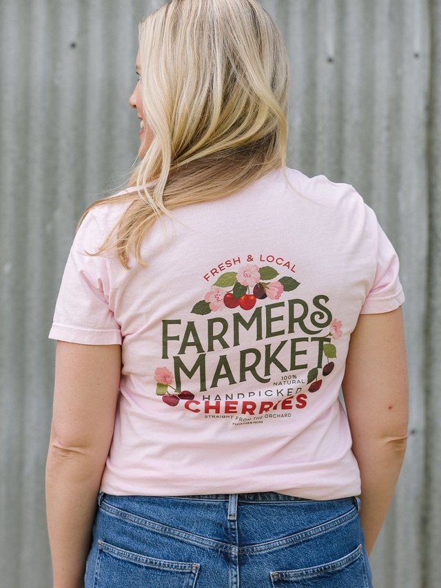Cherry Grove Farmers Market Tee - Blossom, 1 of 5