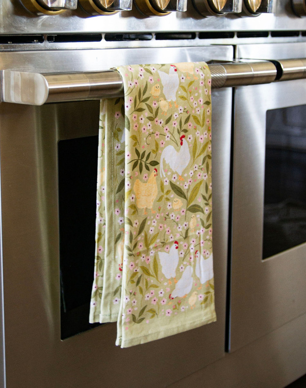 Chicken Fields Tea Towel, 2 of 3