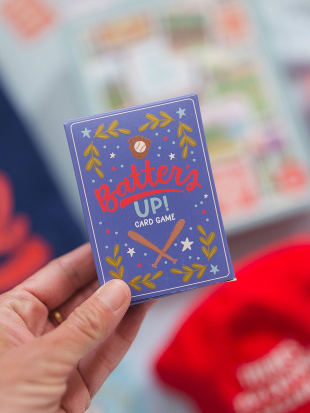 Batter's Up Card Game + Scorekeeping Notebook, 8 of 8