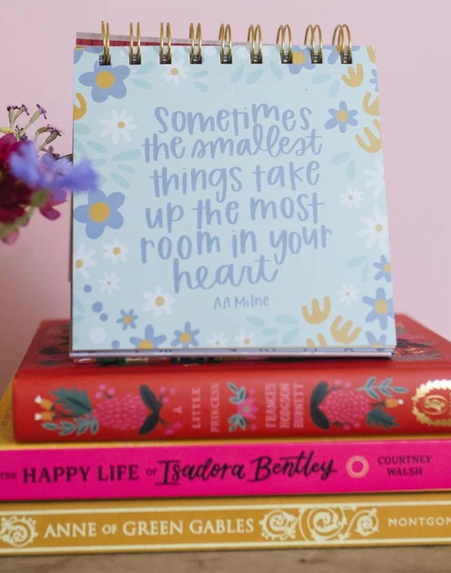52 Weeks of Book Quotes - Desk Flip Calendar, 6 of 7