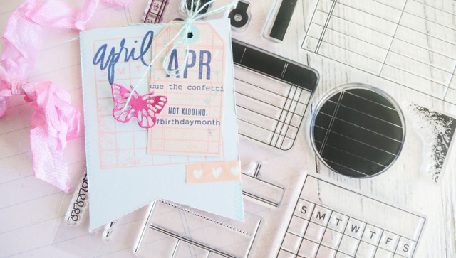 Stamp Set : 6×8 Charts and Grids, 6 of 6