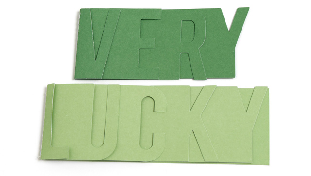 Color Collective Word Stacks - Lucky, 2 of 3