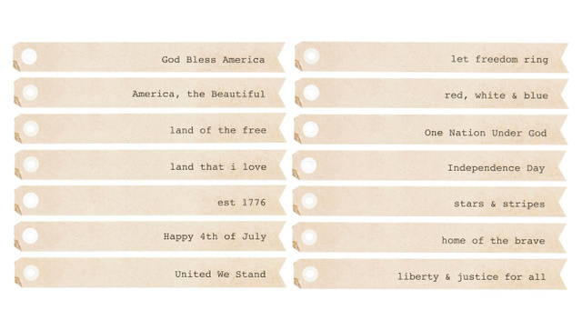 Freedom Slender Tag Booklet, 1 of 4