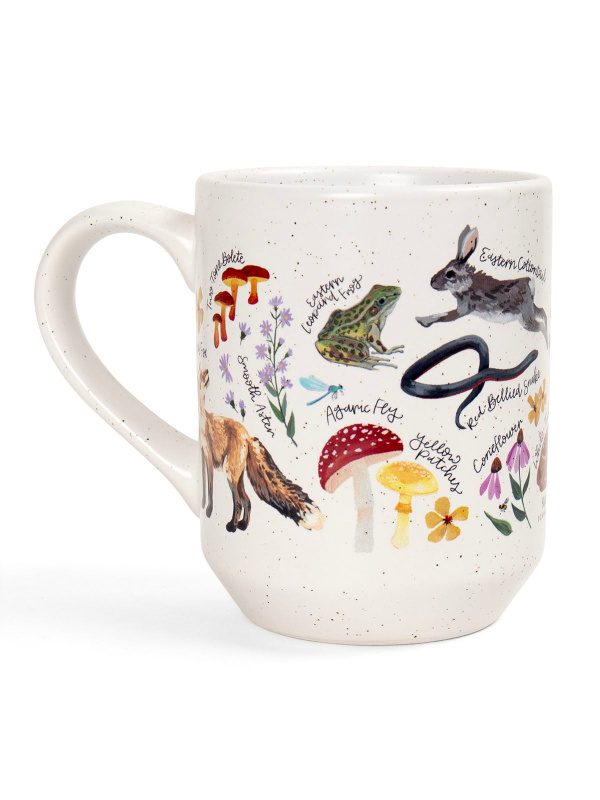 Flora & Fauna 14oz Ceramic Coffee Mug, 3 of 4