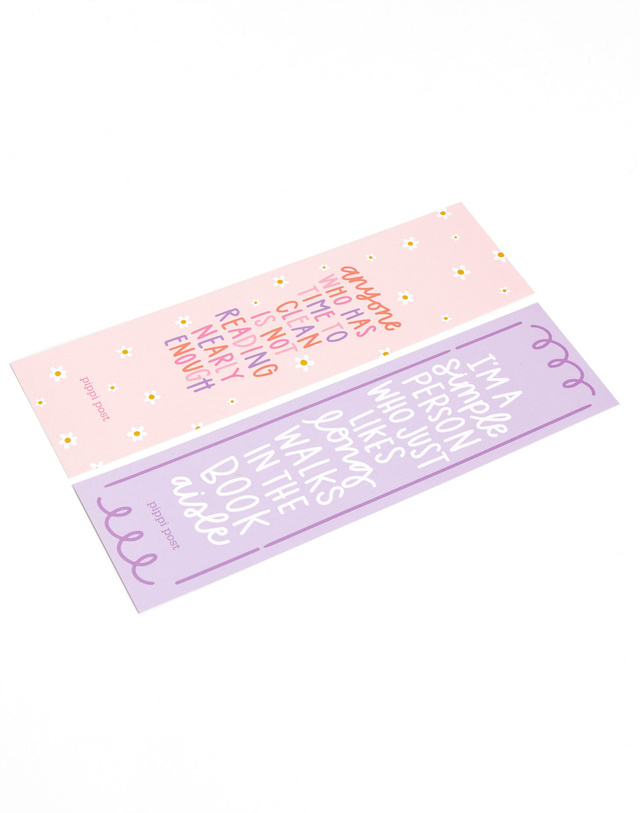 Long Walks in the Book Aisle Bookmark Set, 4 of 4