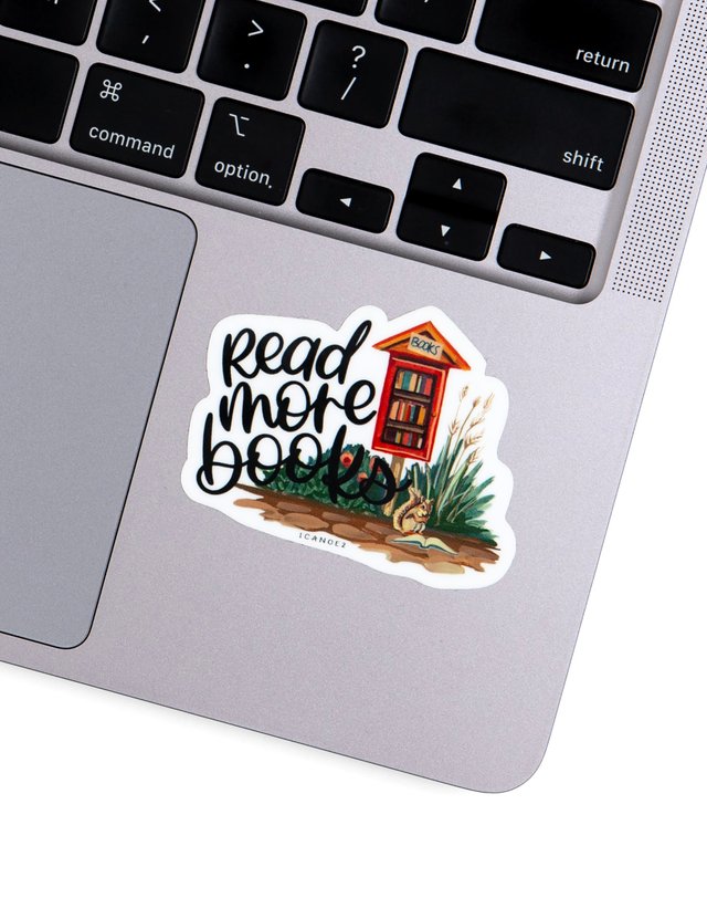 Read More Books Decal Sticker, 2 of 2