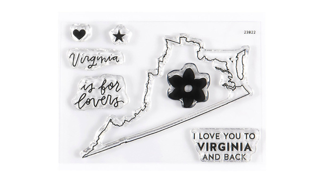 Stamp Set : 3×4 I Love Virginia by Hello Forever, 1 of 1