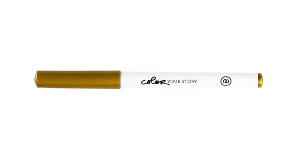 Ali Edwards Gold Medium Metallic Marker, 1 of 2