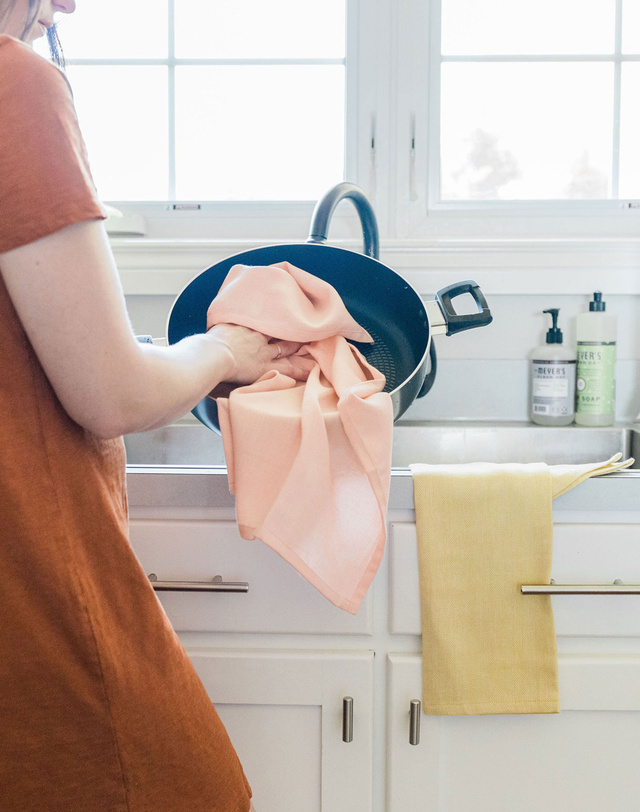 Herringbone Kitchen Towel Set of 3, 3 of 4