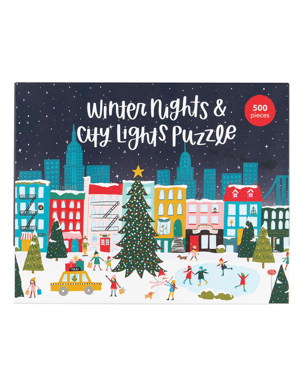 Winter Nights & City Lights - 500 Piece Jigsaw Puzzle, 7 of 8
