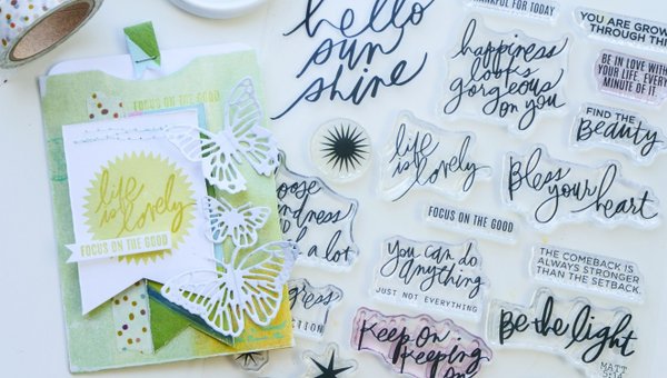 Stamp Set : 6×8 Hello Sunshine, 5 of 5