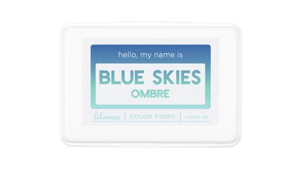 Color Story Hybrid Ink - Blue Skies Ombre, 1 of 1