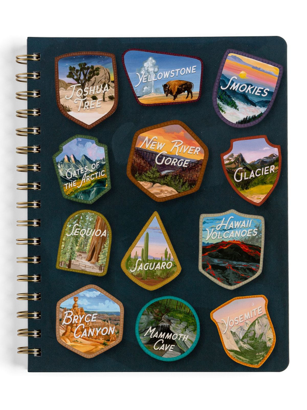 National Park Badges Spiral Notebook, 2 of 3