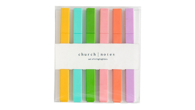 Radiant Highlights – Bible Study Highlighter Set of 6 Colors, 1 of 4