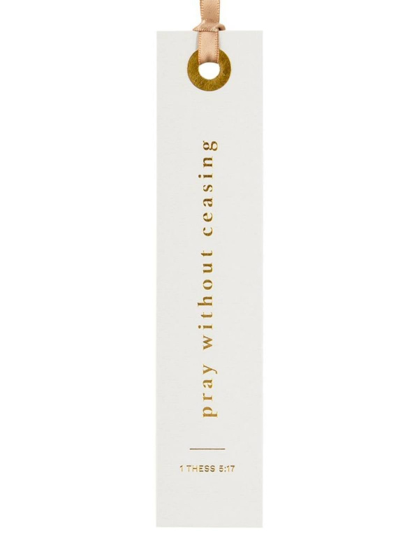 Pray Without Ceasing Scripture Bookmark, 2 of 2