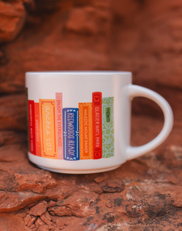 National Parks Books Large Ceramic Mug, 2 of 7