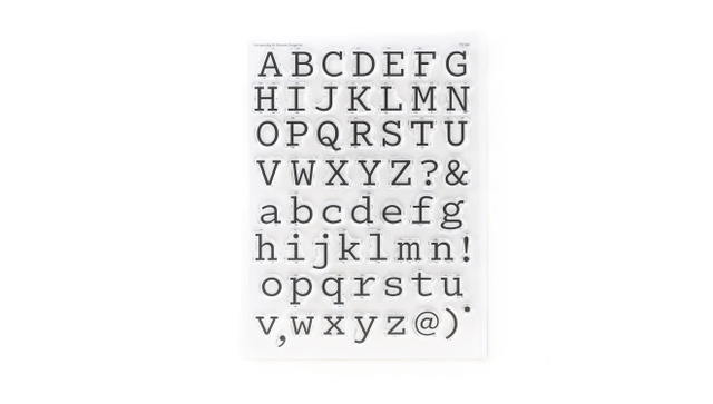 Alphas Are Awesome #40 6×8 Stamp Set, 1 of 2