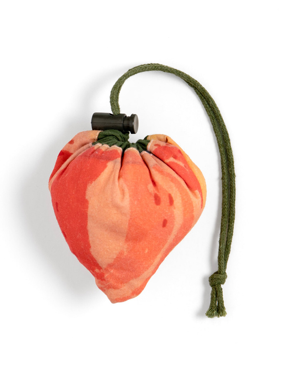 Peach Foldable Market Tote Bag, 4 of 4