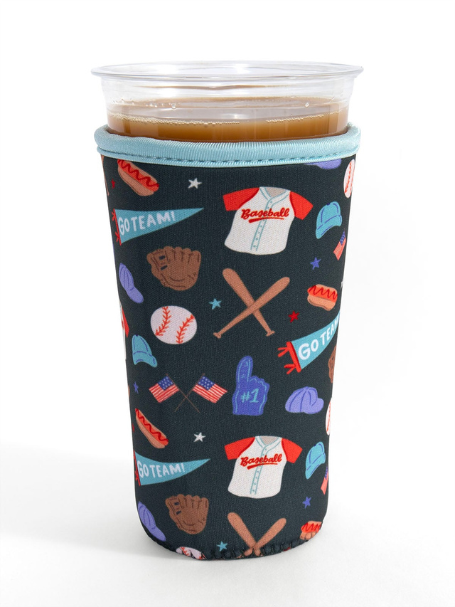 Take Me Out To The Ballgame Baseball Drink Sleeve , 6 of 6