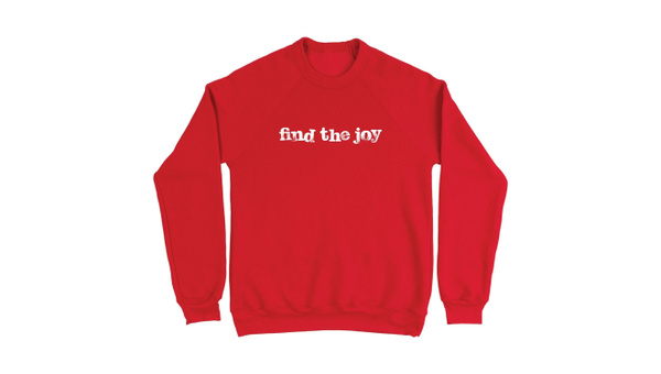 Find The Joy Sweatshirt - Red, 2 of 3