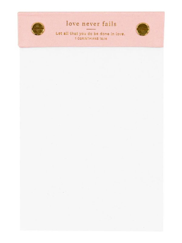 Love Never Fails Desktop Notepad, 2 of 3