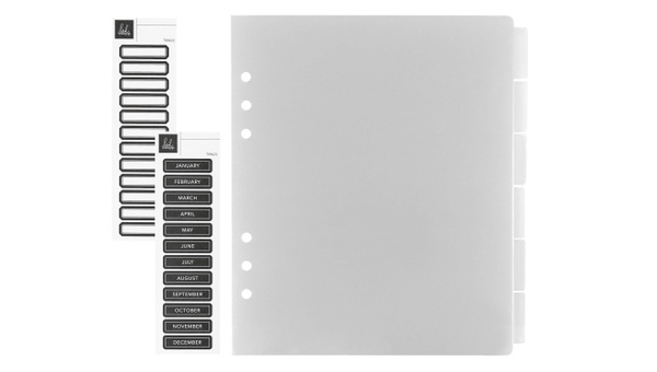 Stop The Blur Planner Dividers - Plastic, 1 of 4