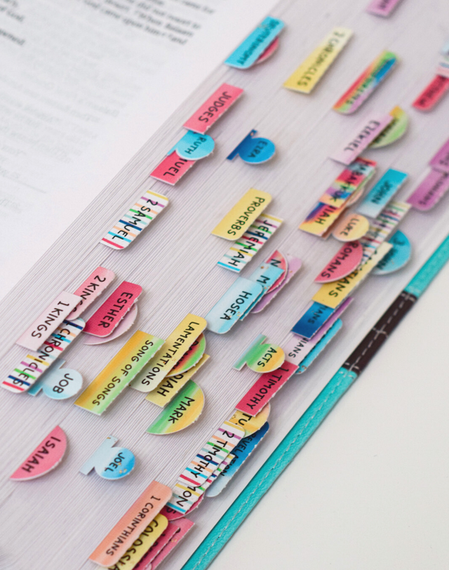 Bible Tabs - Rainbow Patterns, 3 of 3
