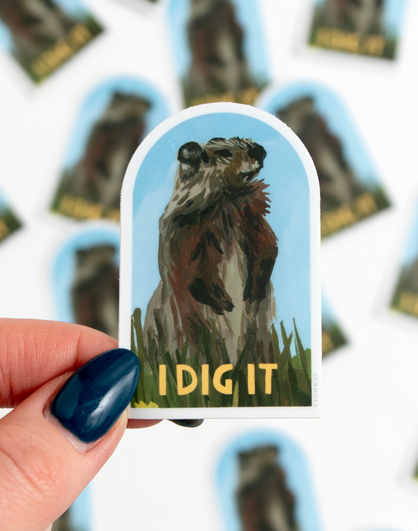 I Dig It Decal Sticker, 1 of 3