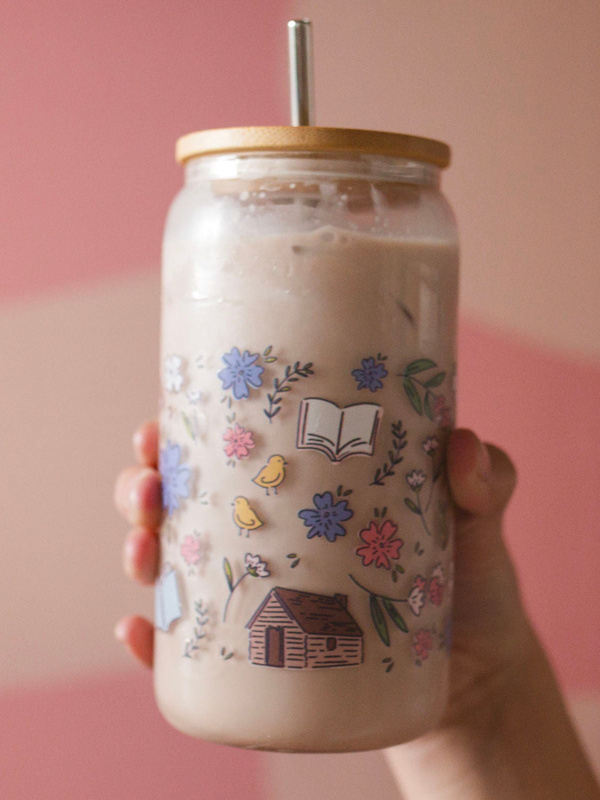 Little House on the Prairie Glass Can, 2 of 3