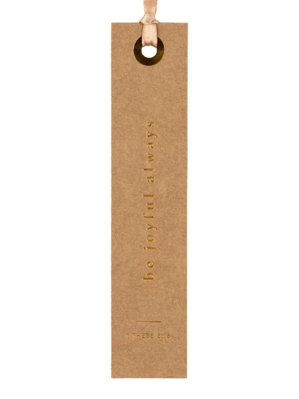 Be Joyful Always Scripture Bookmark, 2 of 2
