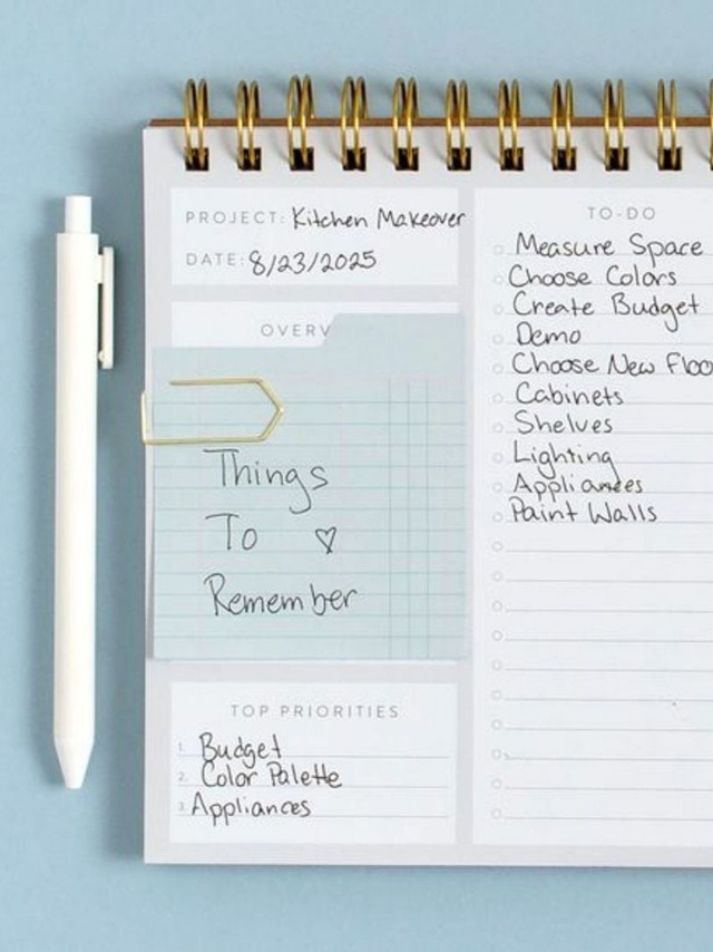 Tabbed Notepad - Blue Ledger, 2 of 2