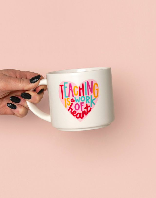 Teaching Is A Work Of Heart Mug, 2 of 3