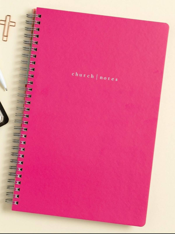 Hot Pink Bible Study Spiral Notebook by Girl, Open Your Bible!, 7 of 7