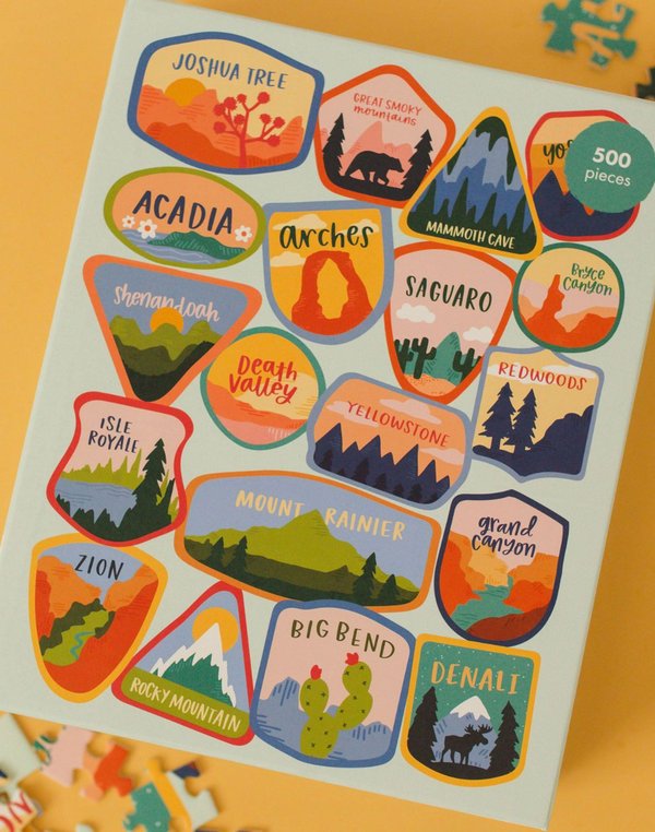 National Parks - 500 Piece Jigsaw Puzzle, 1 of 7