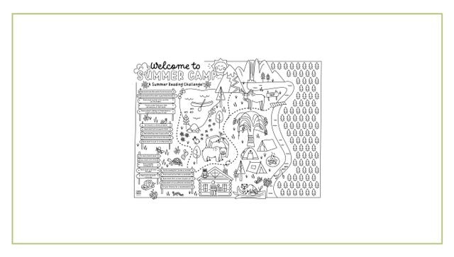 Welcome To Summer Camp Printable Poster, 1 of 6
