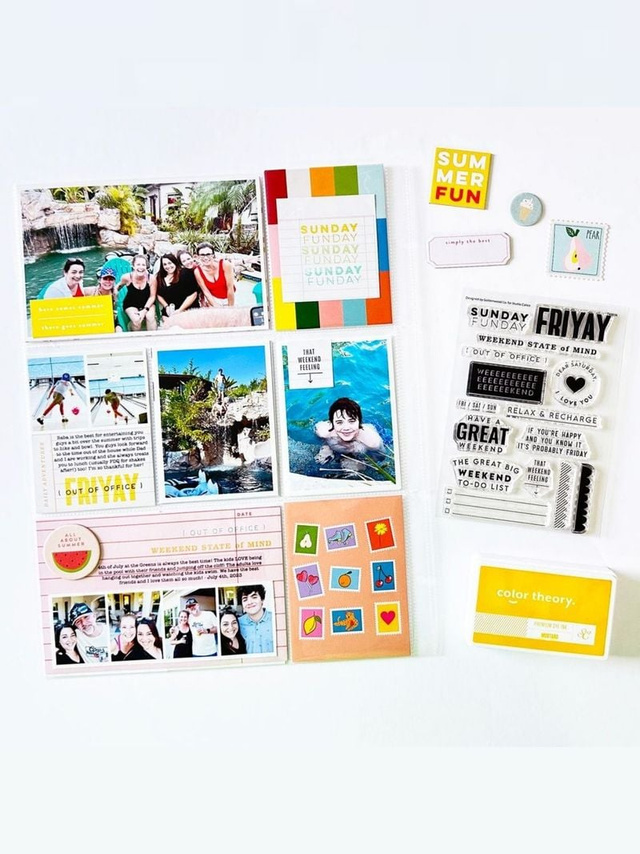 Stamp Set : 4×6 That Weekend Feeling by Goldenwood Co, 3 of 3