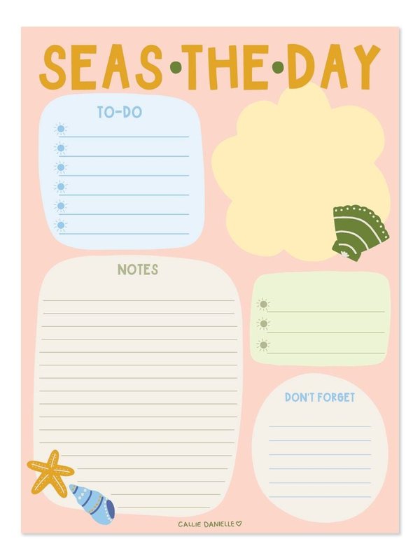Seas The Day 6×8 Notepad, 1 of 5