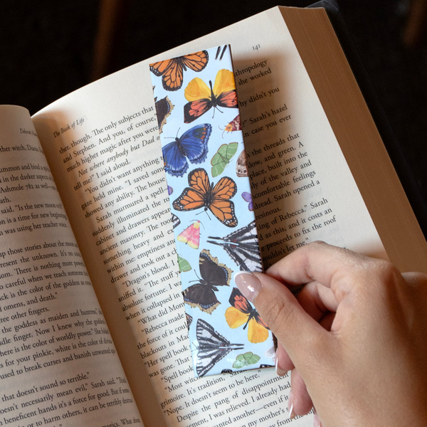 Flutter Friends Butterfly Bookmark, 1 of 6