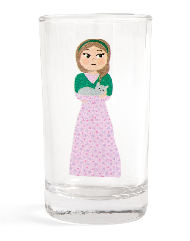 Little Women Beth March Mini Juice Glass, 2 of 2
