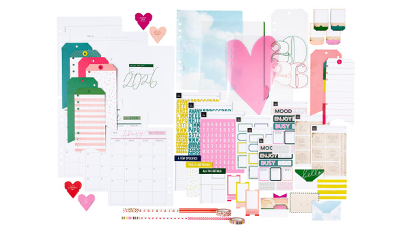 Stop The Blur Memory Planner Quarterly Kit 01 , 12 of 12