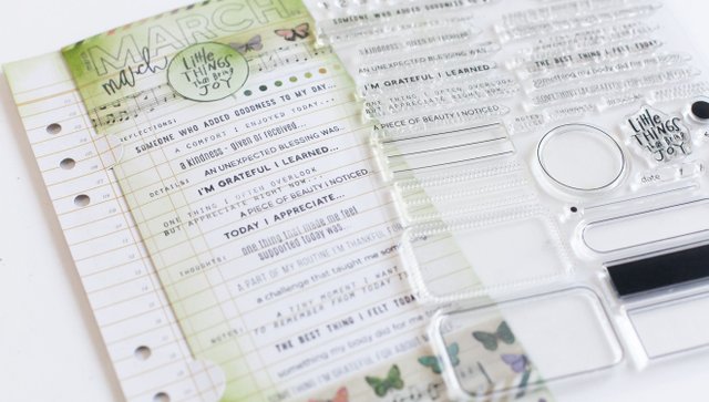 Stamp Set : 6×8 Things That Bring Joy, 3 of 4