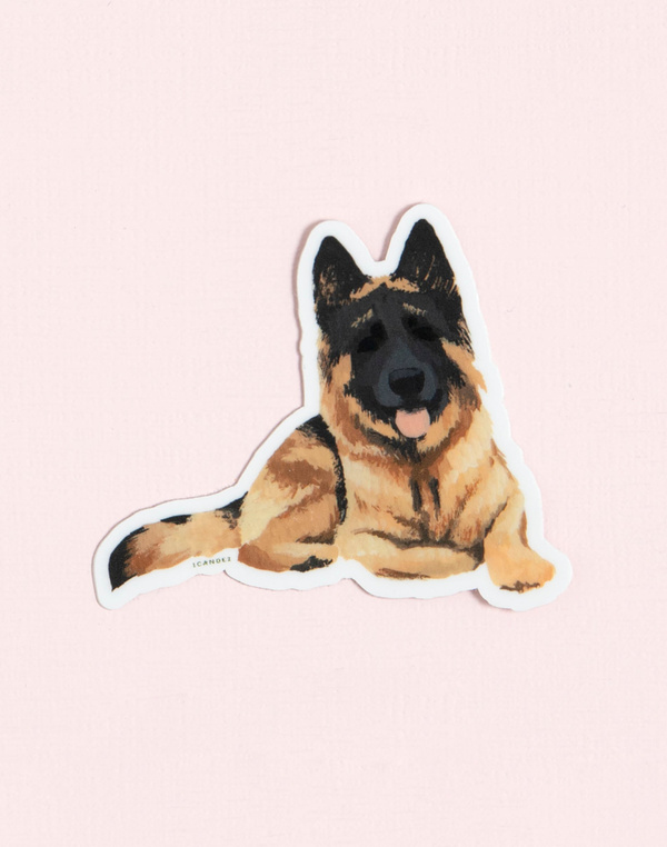 German Shepherd Decal Sticker, 1 of 2