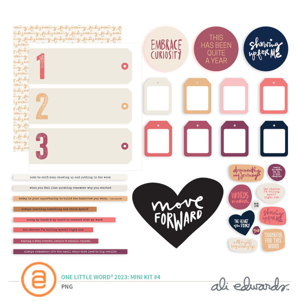 One Little Word® 2023 Digital Mini Kit #4, 1 of 1