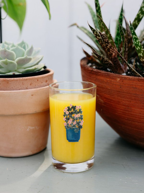 Shamrock Plant 6oz Mini Juice Glass, 1 of 3