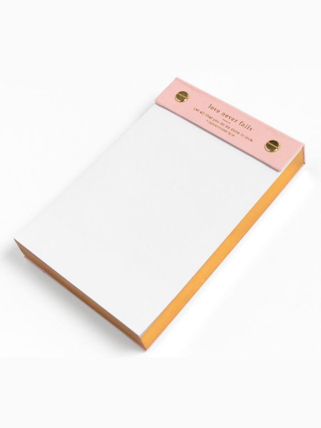 Love Never Fails Desktop Notepad, 3 of 3